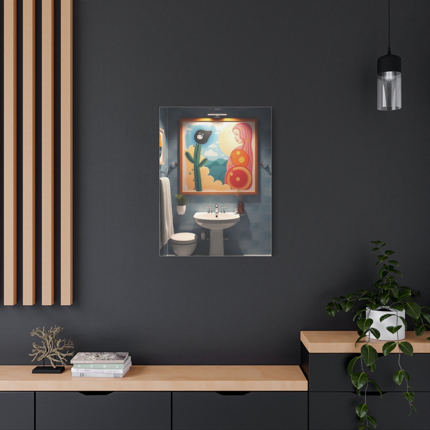 Kid’s Bathroom Art Supreme Gallery Wall Art & Canvas Print