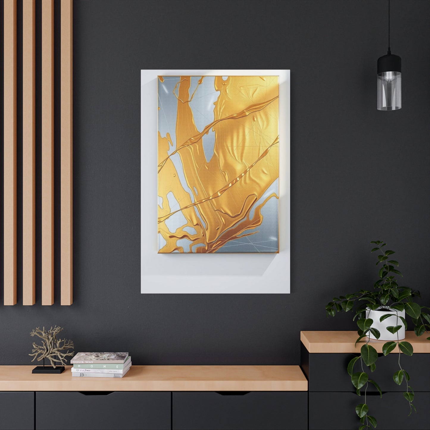 Gold & Silver Canvas Art Supreme Gallery Wall Art & Canvas Print