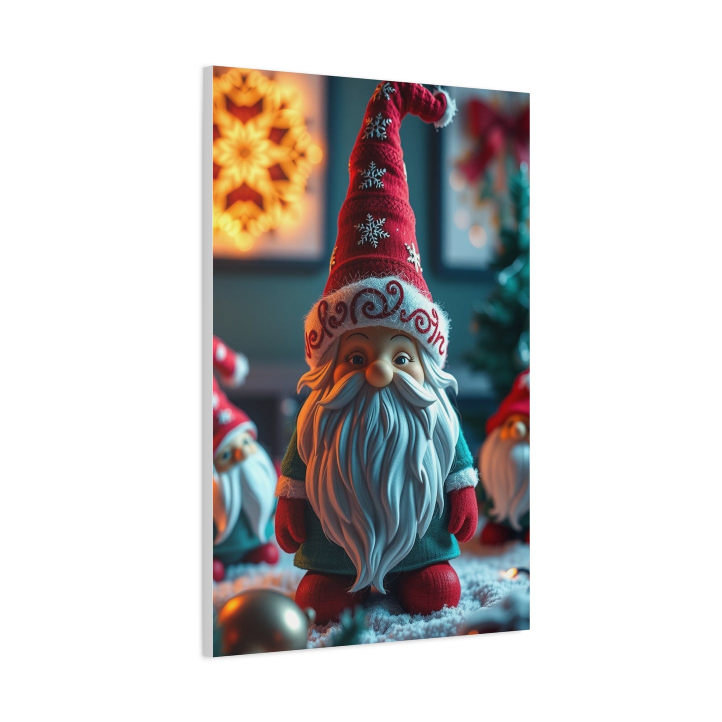 Supreme Christmas Gnome Art Collection Wall Art & Canvas Print