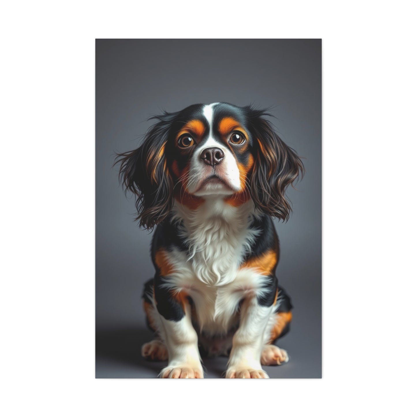Masterpiece Cavalier King Charles Spaniels Art Vision Wall Art & Canvas Print