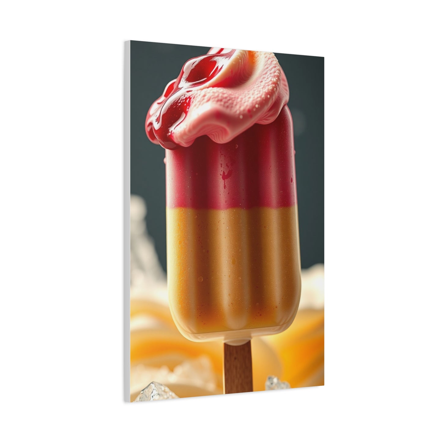 Ice Cream & Popsicle Art Refined Canvas Wall Art & Canvas Print