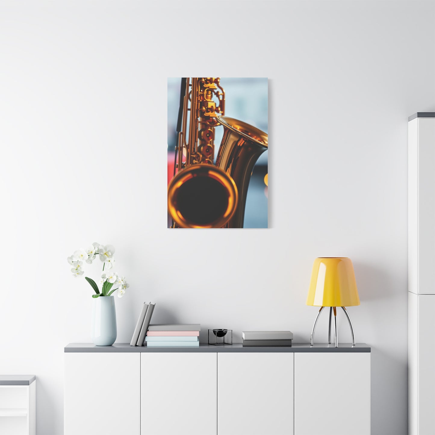 Saxophone Art Supreme Gallery Wall Art & Canvas Print