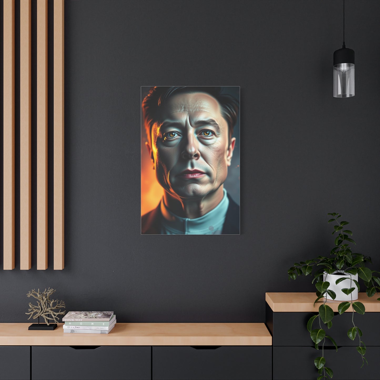 Elon Musk Art Supreme Gallery Wall Art & Canvas Print