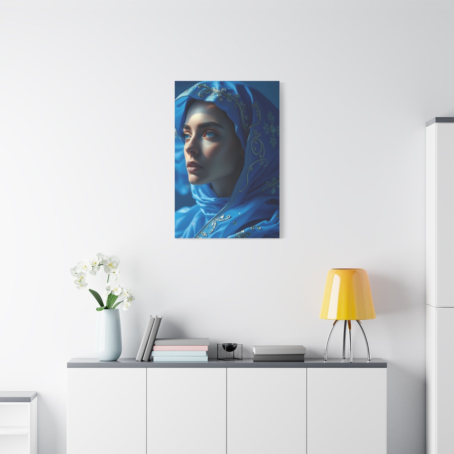 Elite Blue & Gold Art Vision Wall Art & Canvas Print