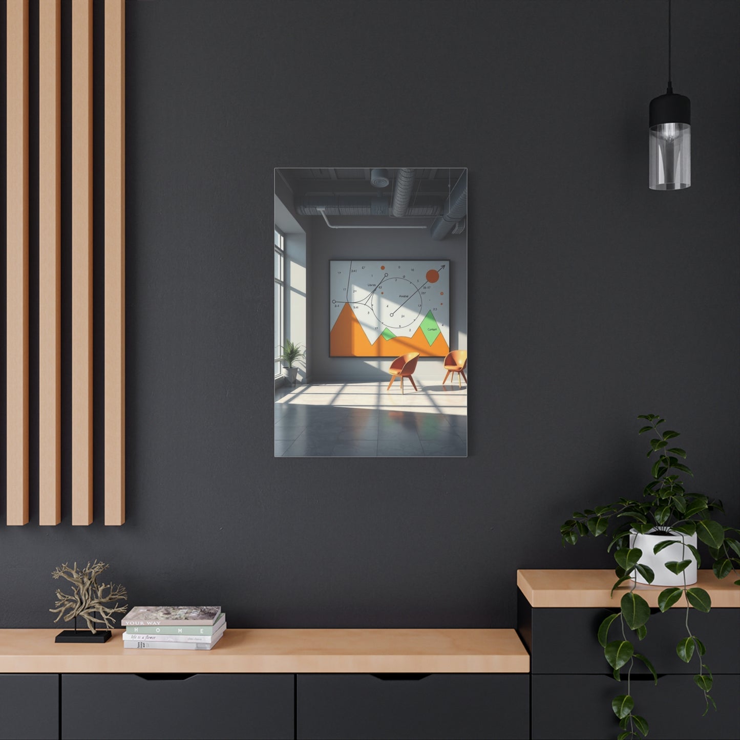 Elite Modern Math Art for Creative Spaces Vision Wall Art & Canvas Print