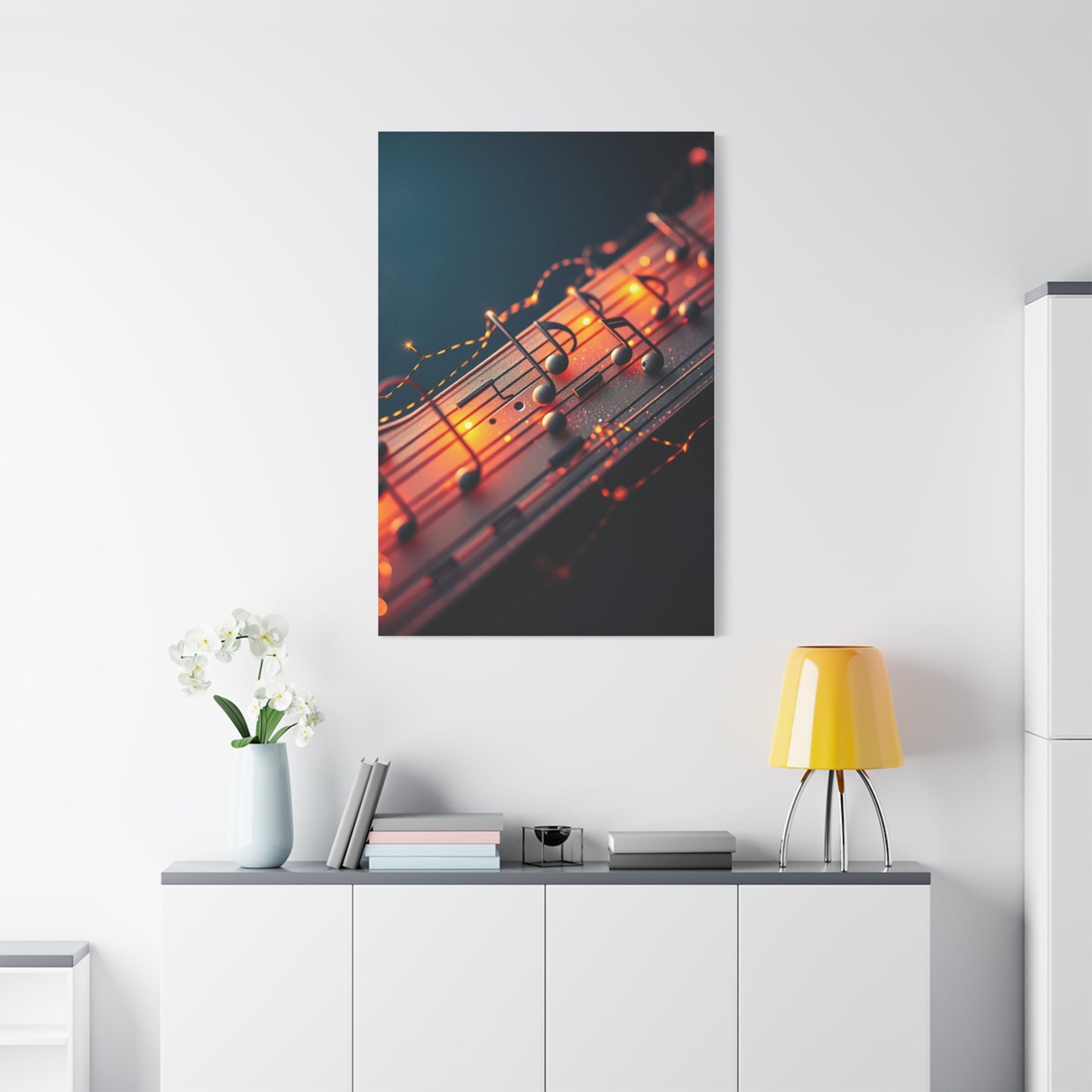 Masterpiece Musical Notes Art Vision Wall Art & Canvas Print