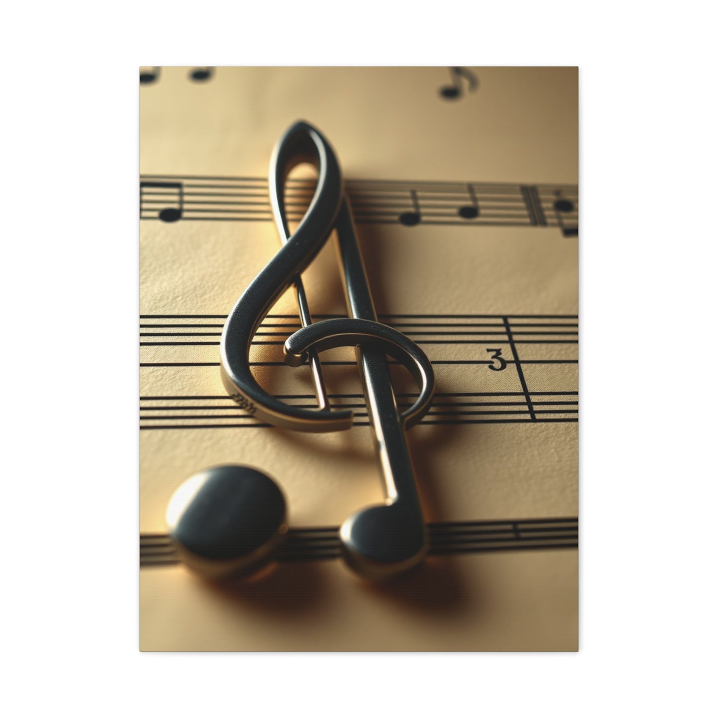 Supreme Musical Notes Art Collection Wall Art & Canvas Print
