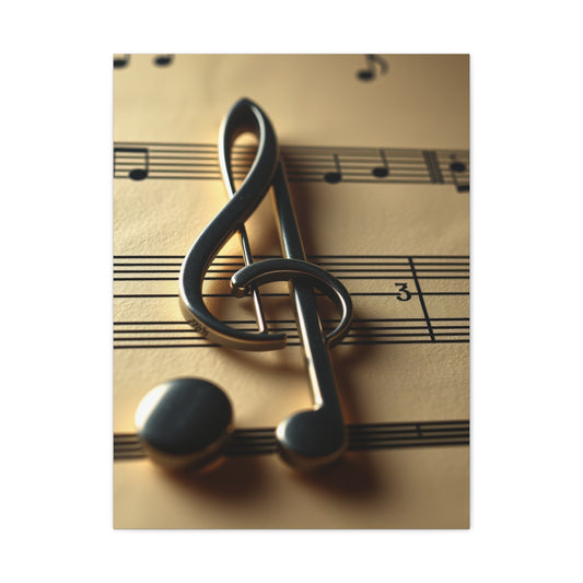 Supreme Musical Notes Art Collection Wall Art & Canvas Print