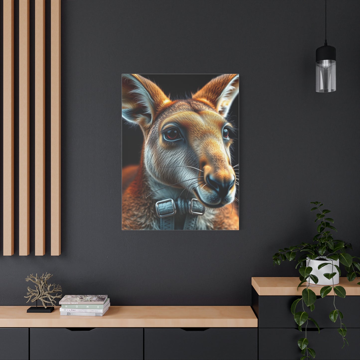 Kangaroo Art Refined Canvas Wall Art & Canvas Print