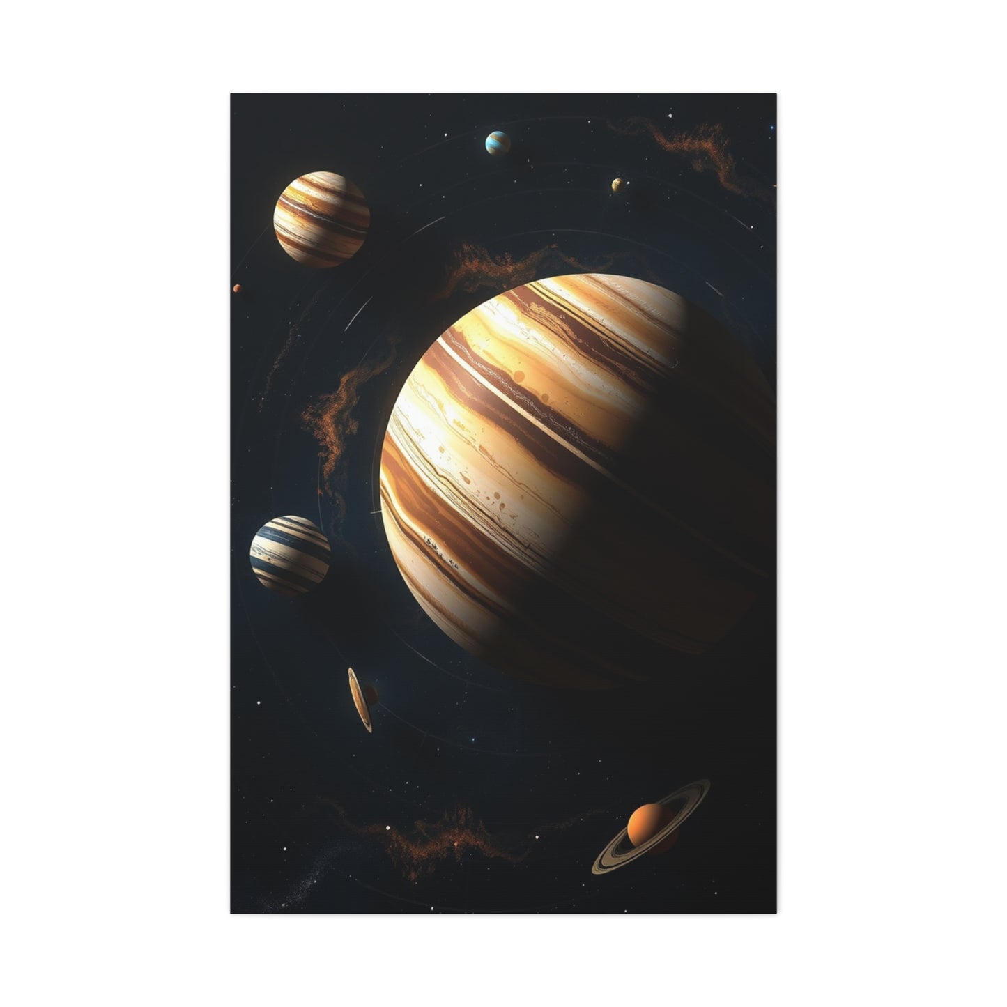 Solar System Wall Art Luxury Canvas Wall Art & Canvas Print