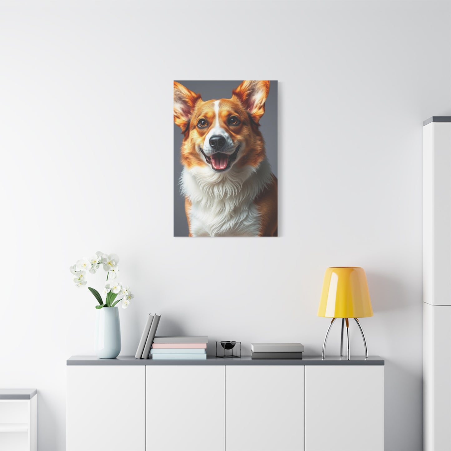 Elite Corgi Dog Art Vision Wall Art & Canvas Print