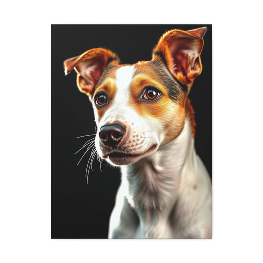 Jack Russell Terrier Art Refined Canvas Wall Art & Canvas Print
