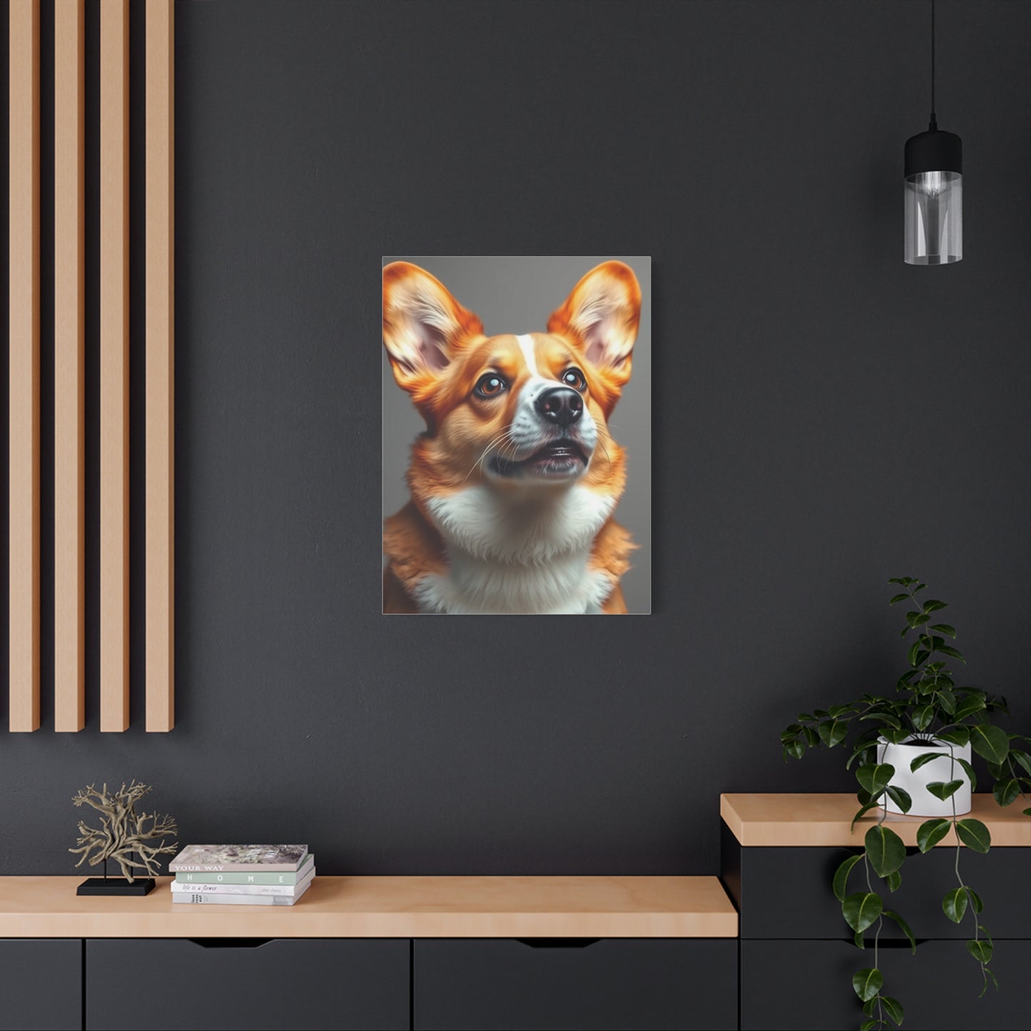 Corgi Dog Art Supreme Gallery Wall Art & Canvas Print