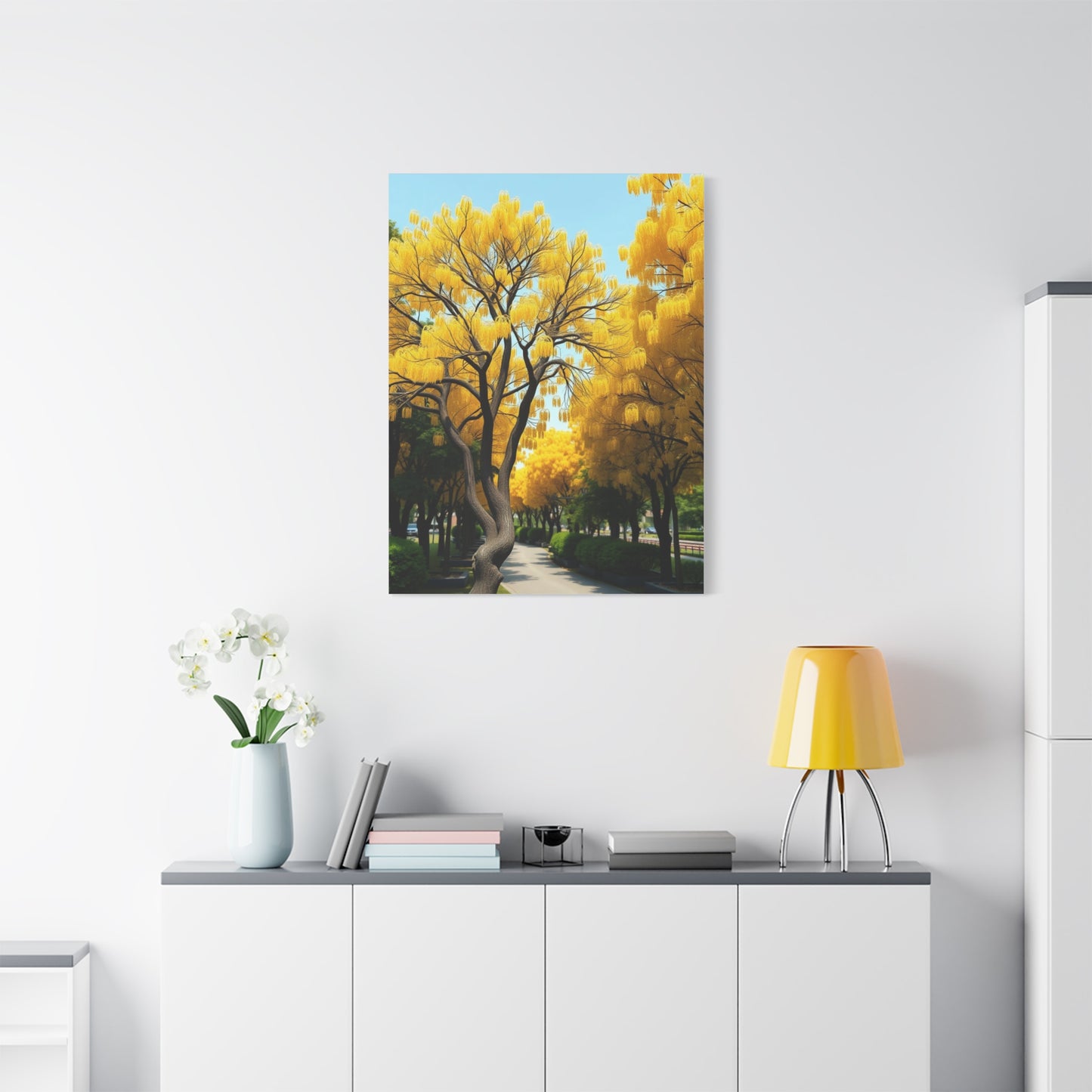 Ginkgo Tree Art Luxury Canvas Wall Art & Canvas Print