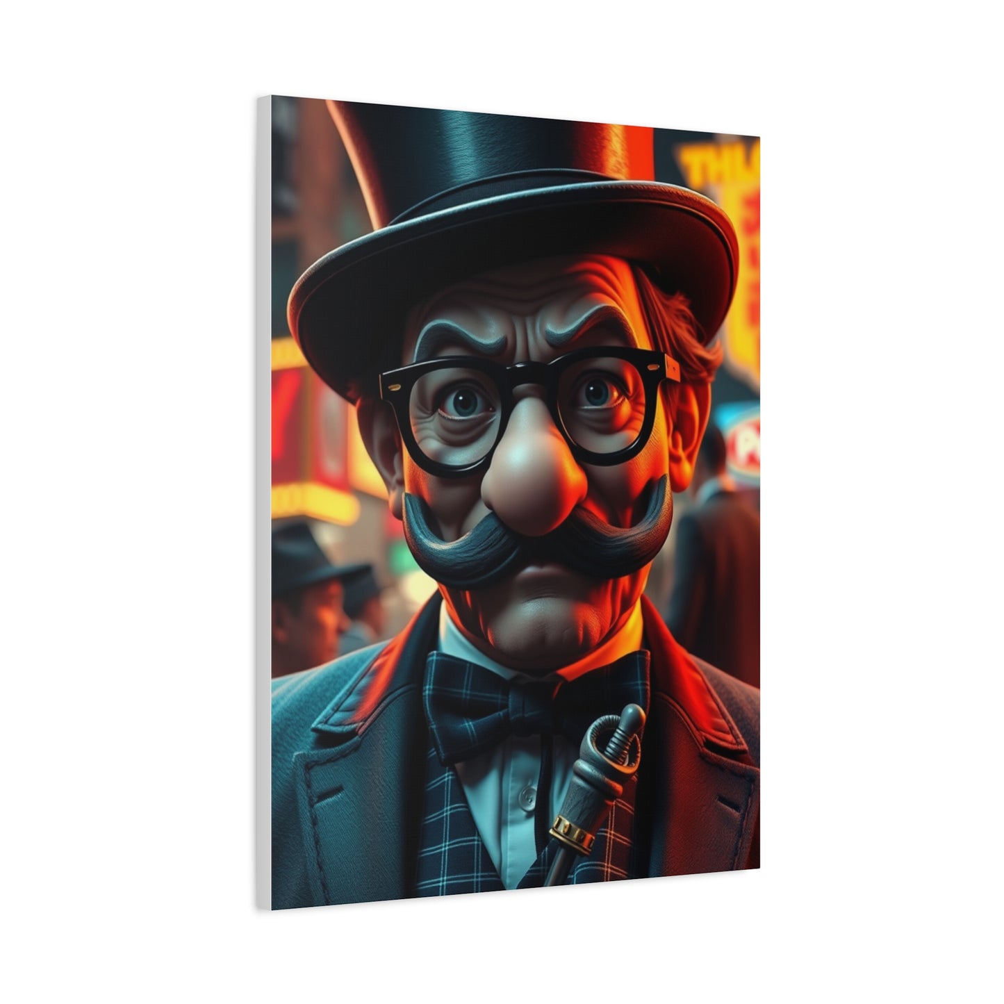 Supreme Rich Uncle Pennybags Art Collection Wall Art & Canvas Print