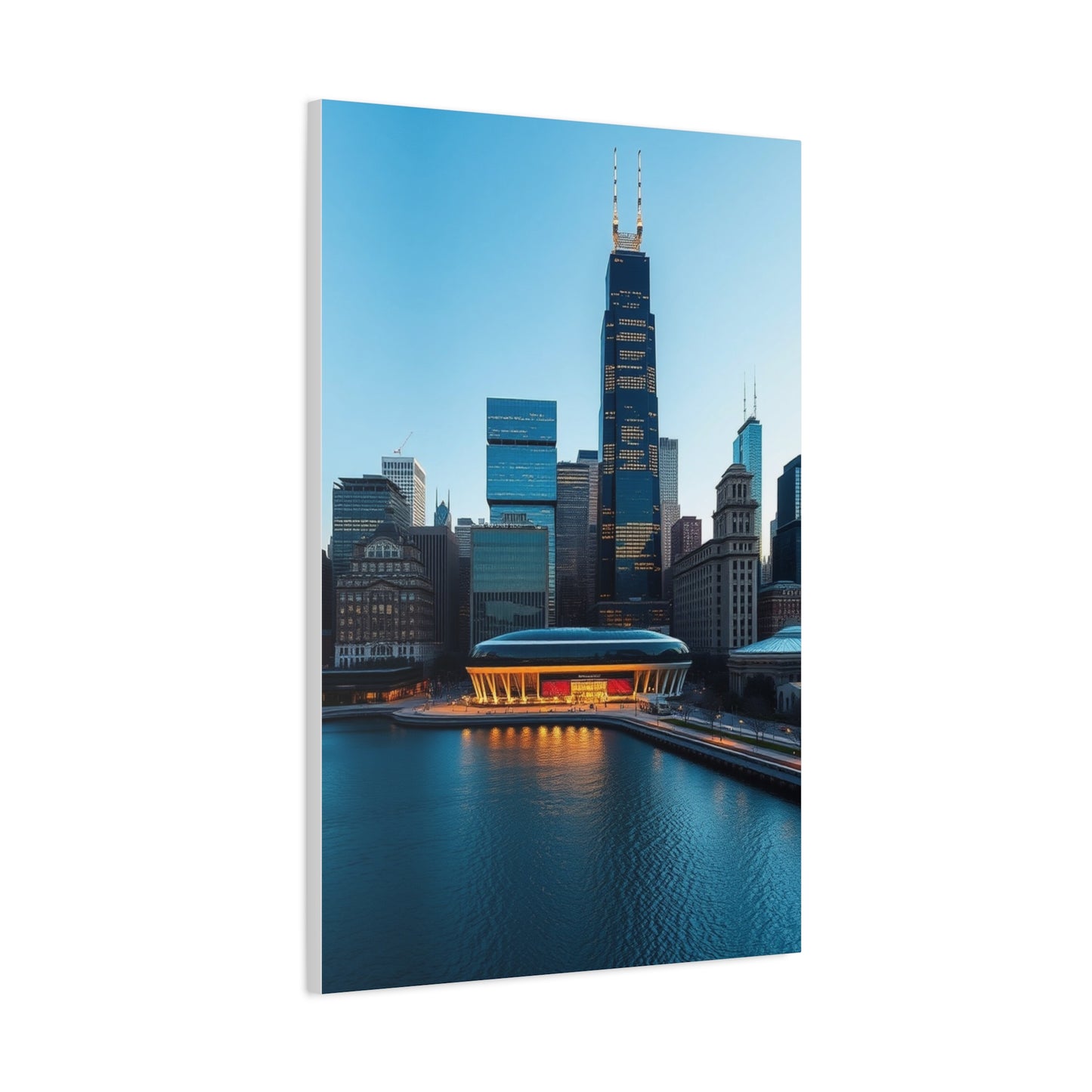 Supreme Chicago Skylines Art Collection Wall Art & Canvas Print