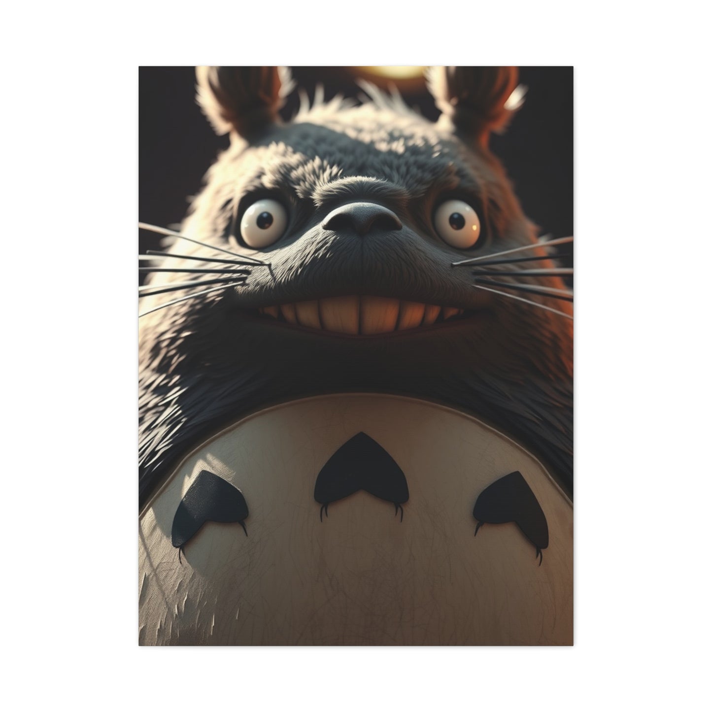 Masterpiece Totoro  Art Vision Wall Art & Canvas Print