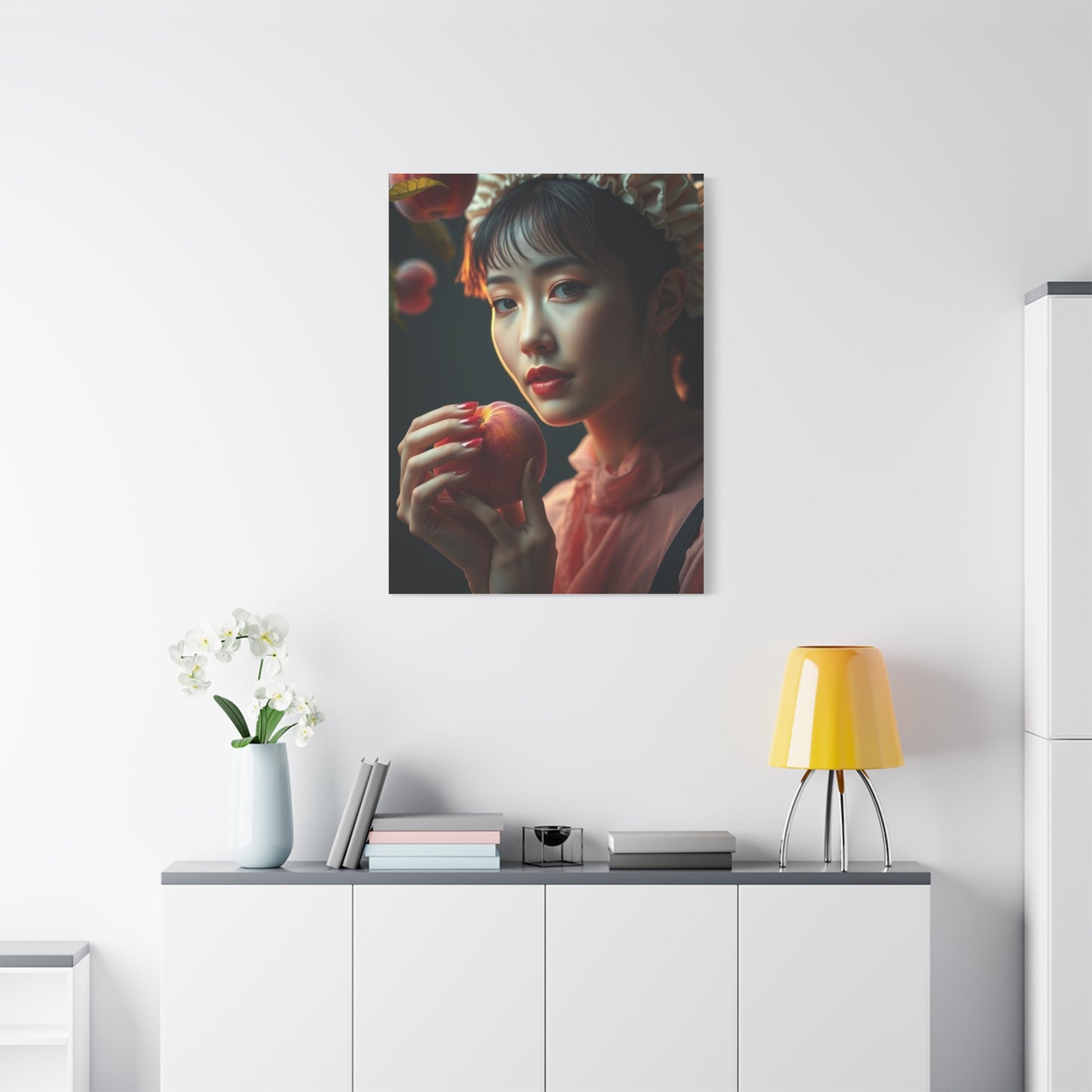 Peach Art Luxury Canvas Wall Art & Canvas Print