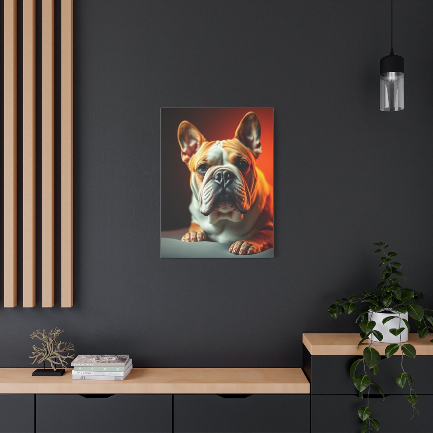Supreme Bulldog Art Collection Wall Art & Canvas Print