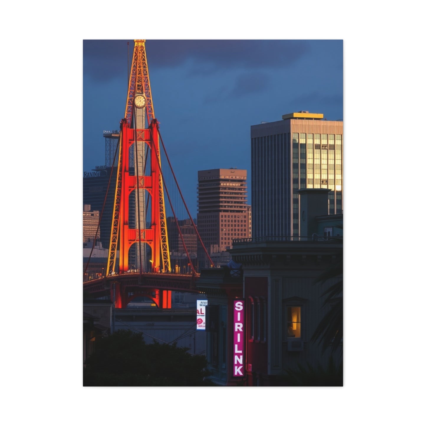 Masterpiece San Francisco Art Vision Wall Art & Canvas Print