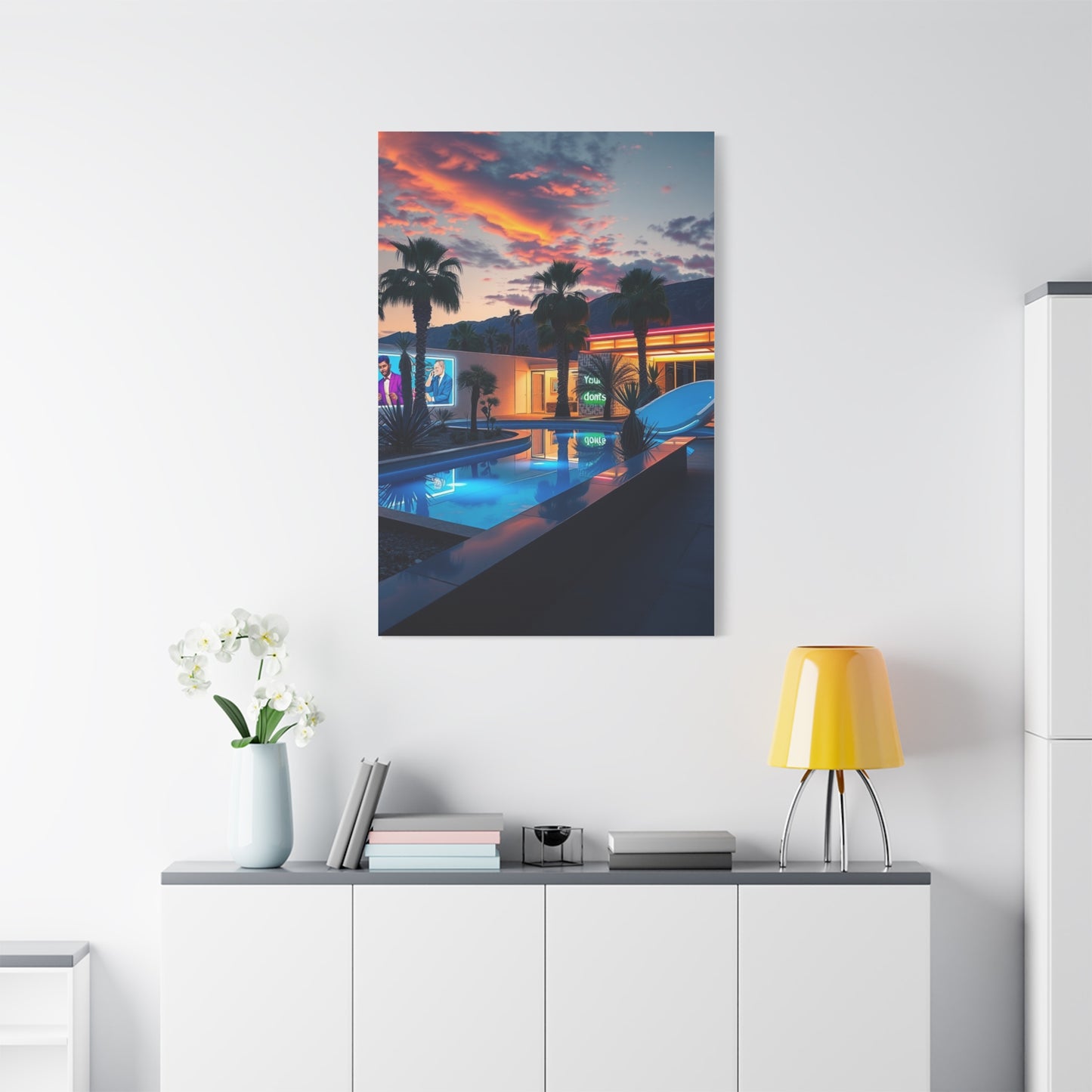 Masterpiece Palm Springs Art Vision Wall Art & Canvas Print