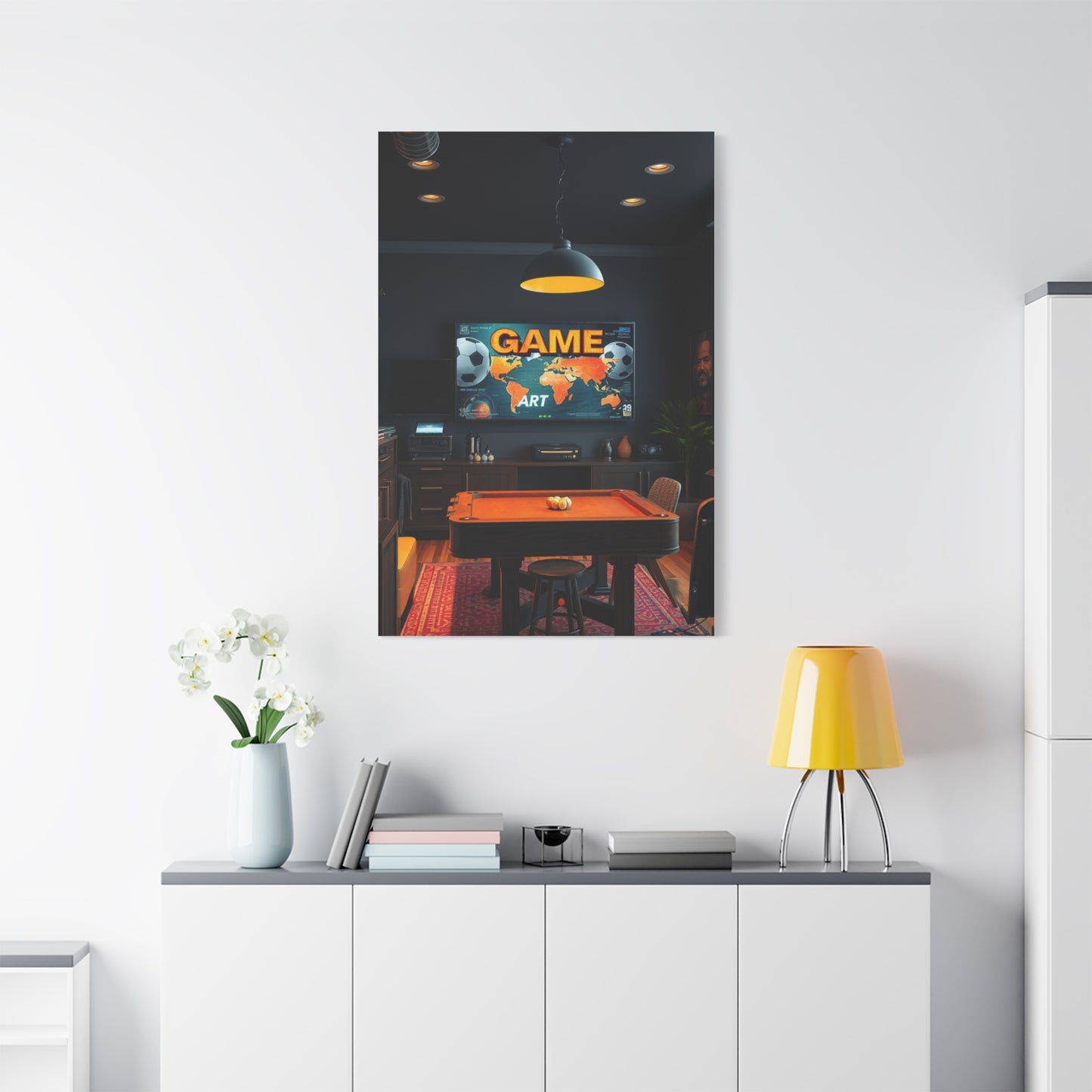 Elite Game Room Art Vision Wall Art & Canvas Print