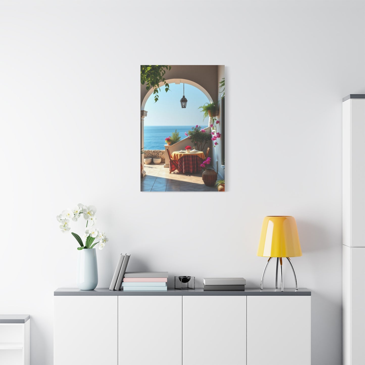 Masterpiece Mediterranean Decor Art Vision Wall Art & Canvas Print