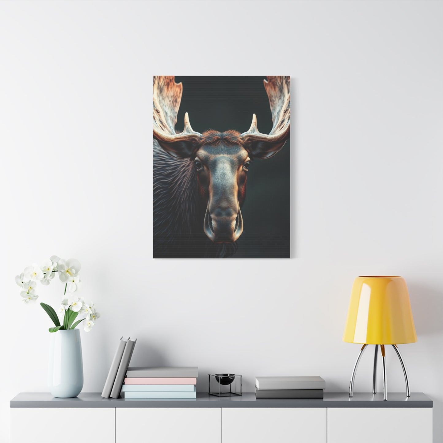 Masterpiece Moose Art Vision Wall Art & Canvas Print