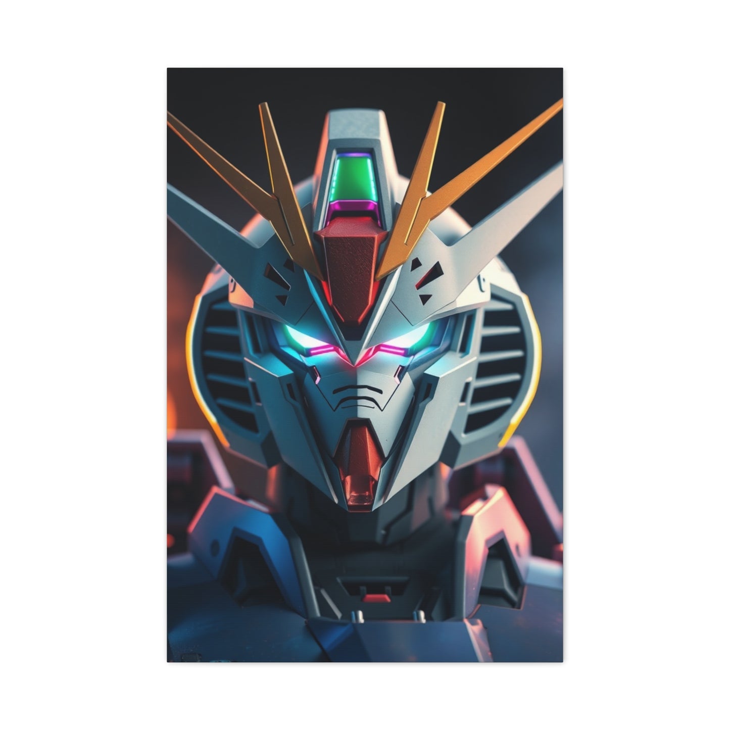 Elite Gundam Art Vision Wall Art & Canvas Print