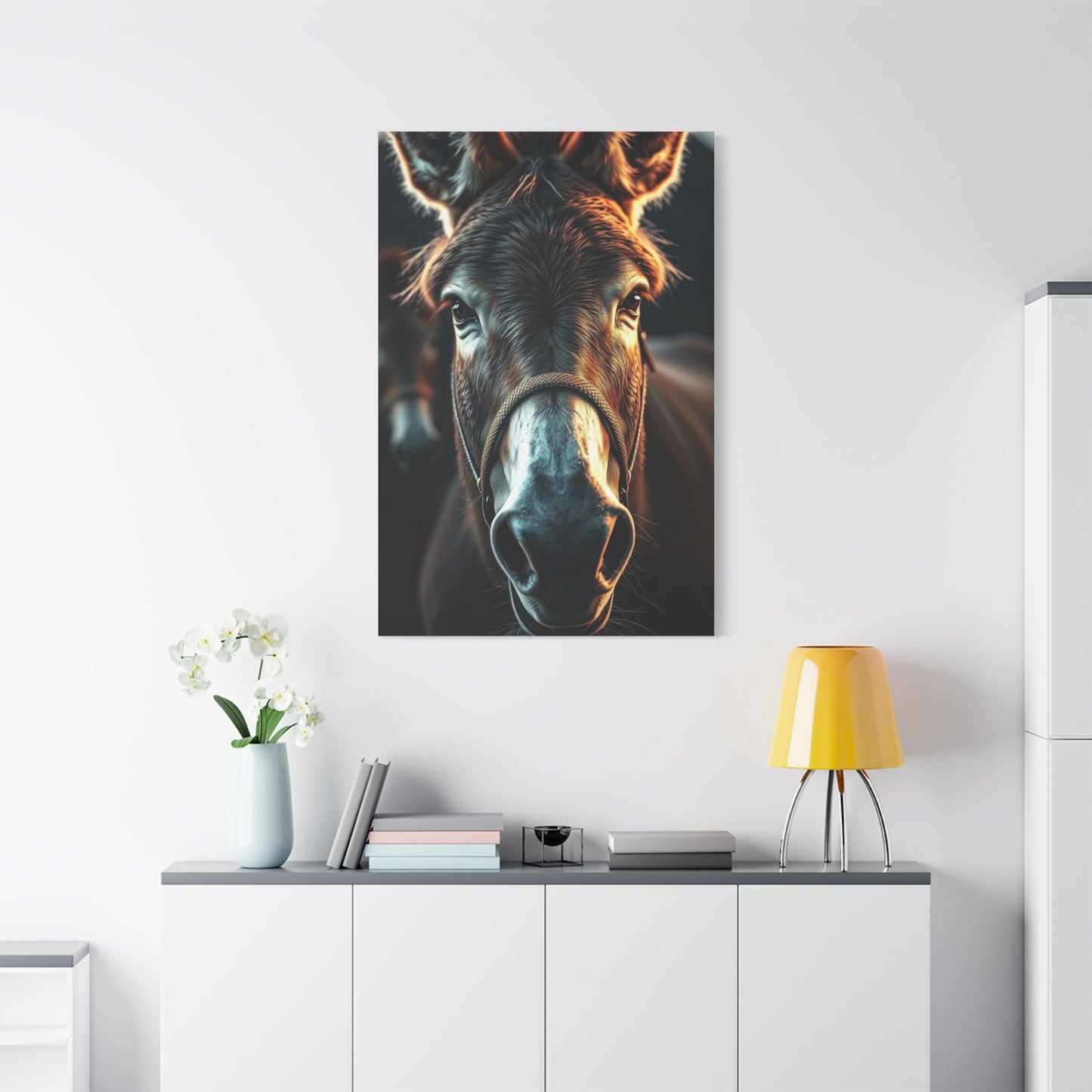 Vision Donkey Art Art Wall Art & Canvas Print