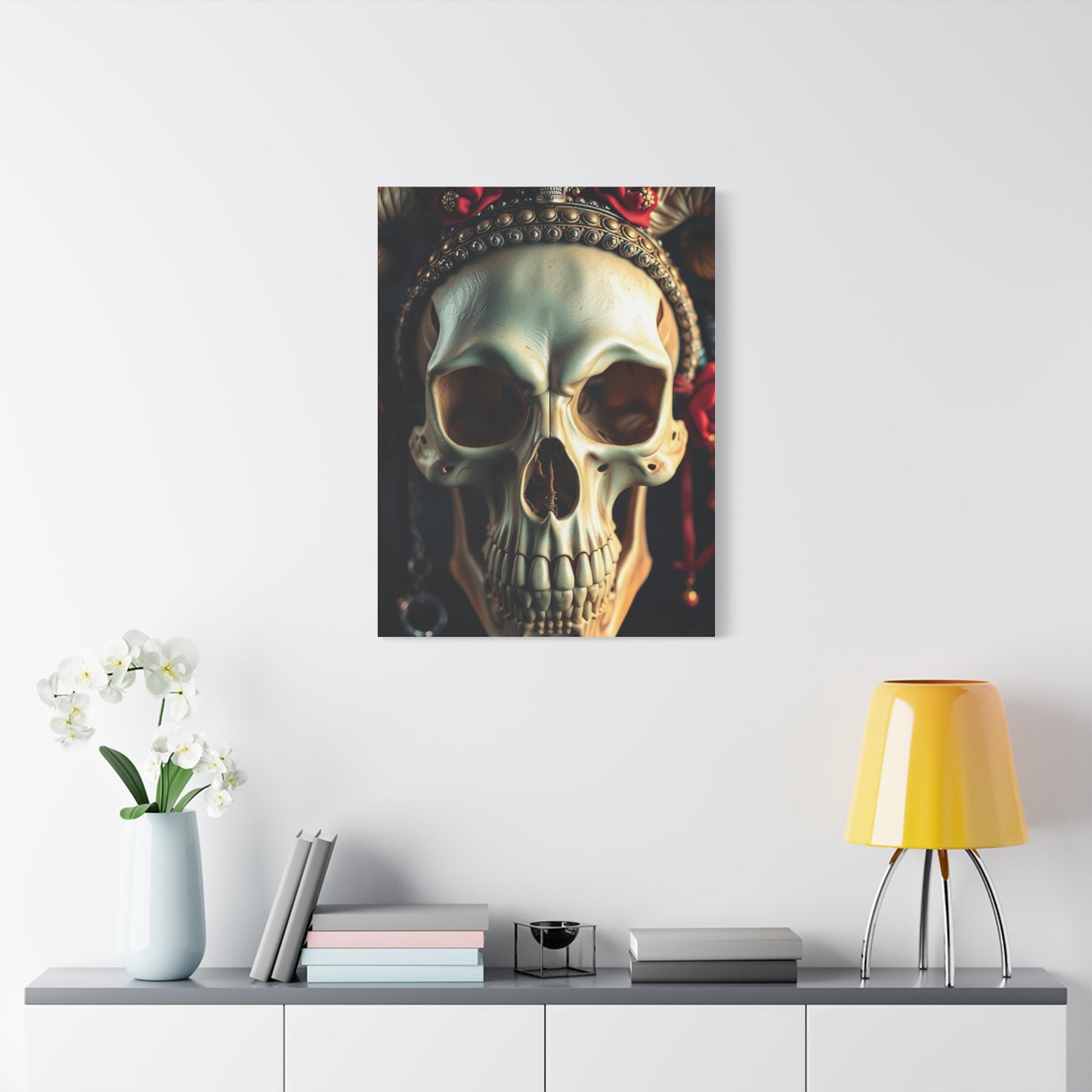 Supreme Skulls Art Collection Wall Art & Canvas Print