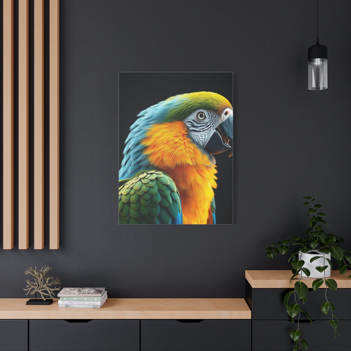 Parrot Art Luxury Canvas Wall Art & Canvas Print
