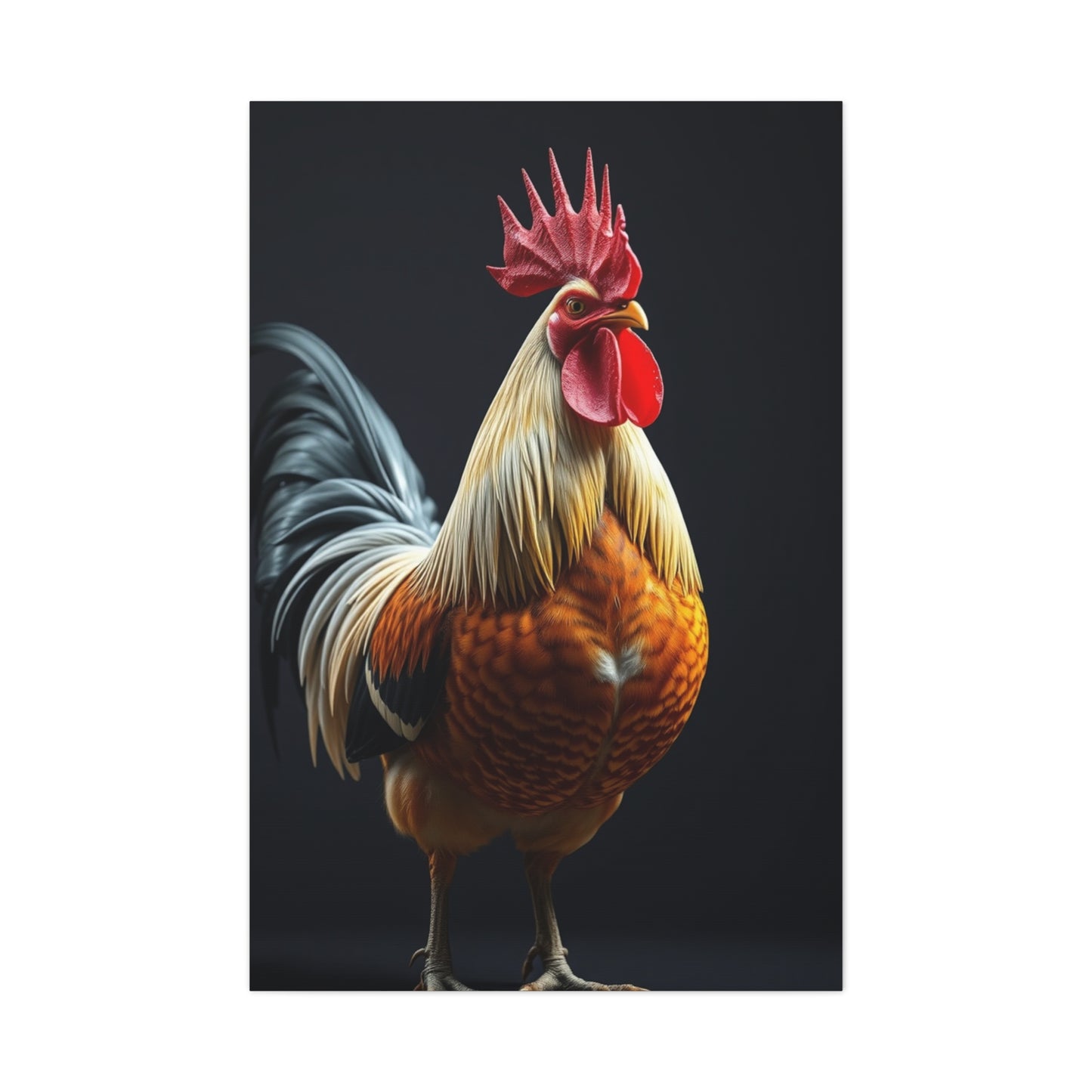 Masterpiece Chicken & Rooster Wall Art Vision Wall Art & Canvas Print