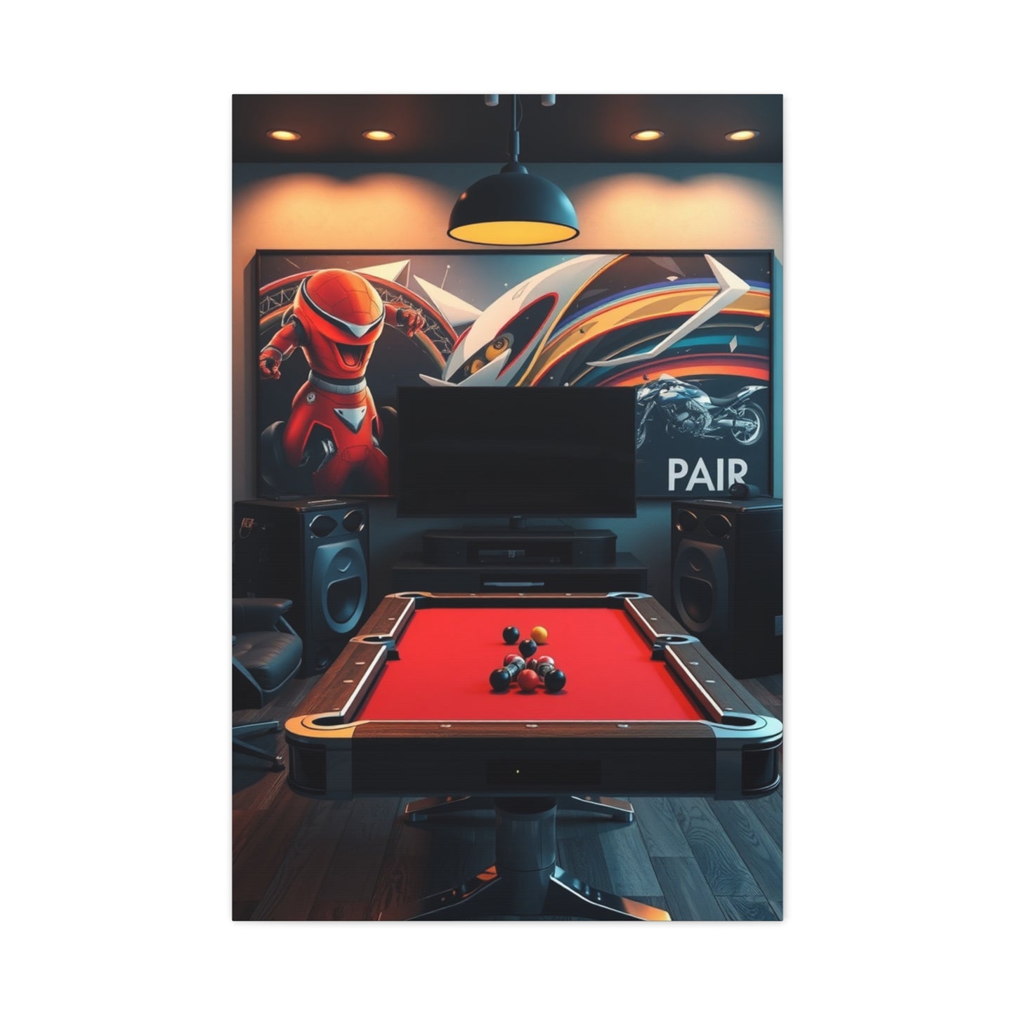 Supreme Game Room Art Collection Wall Art & Canvas Print