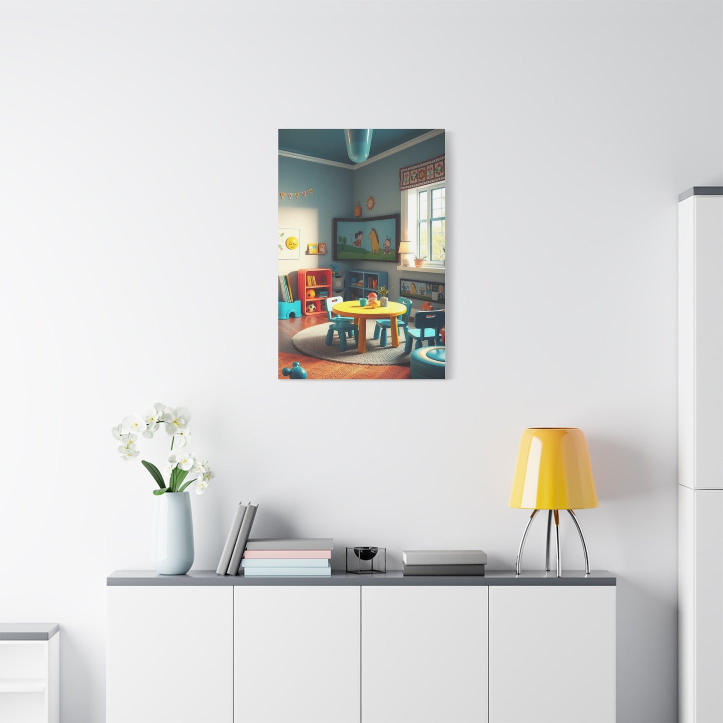 Masterpiece Kids Playroom Art Vision Wall Art & Canvas Print