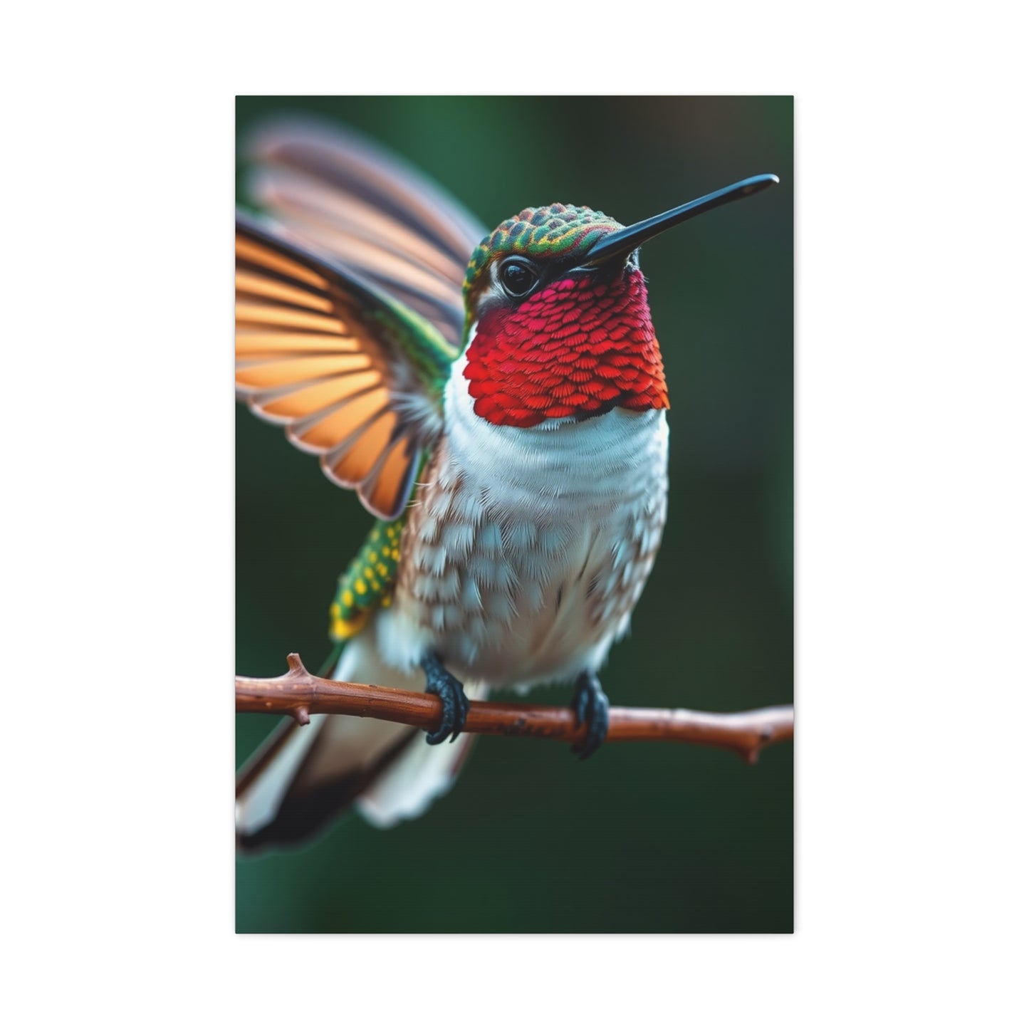 Masterpiece Humming Bird Art Vision Wall Art & Canvas Print