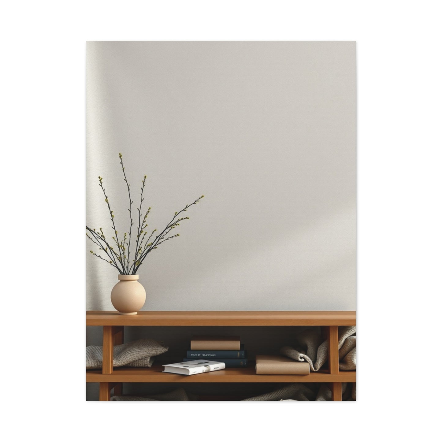 Elite Taupe, Linen, and Gray Art Vision Wall Art & Canvas Print