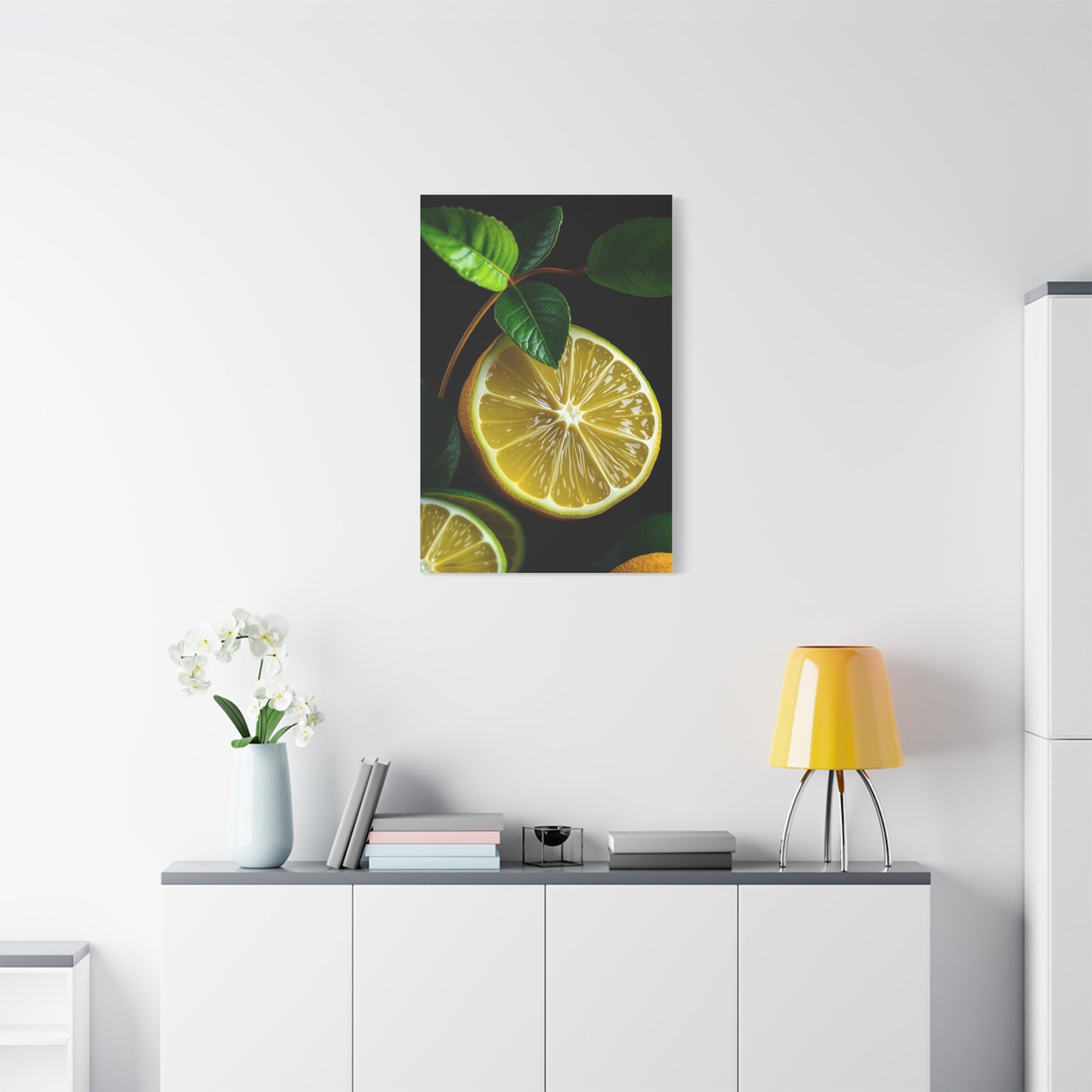 Elite Lemon & Lime Art Vision Wall Art & Canvas Print