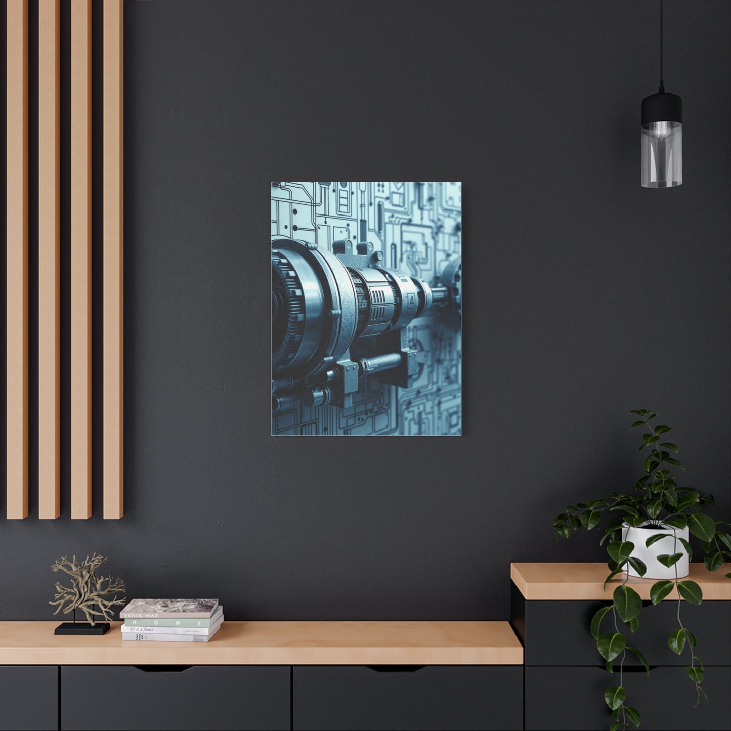 Engineering & Machinery Blueprints Art Supreme Gallery Wall Art & Canvas Print