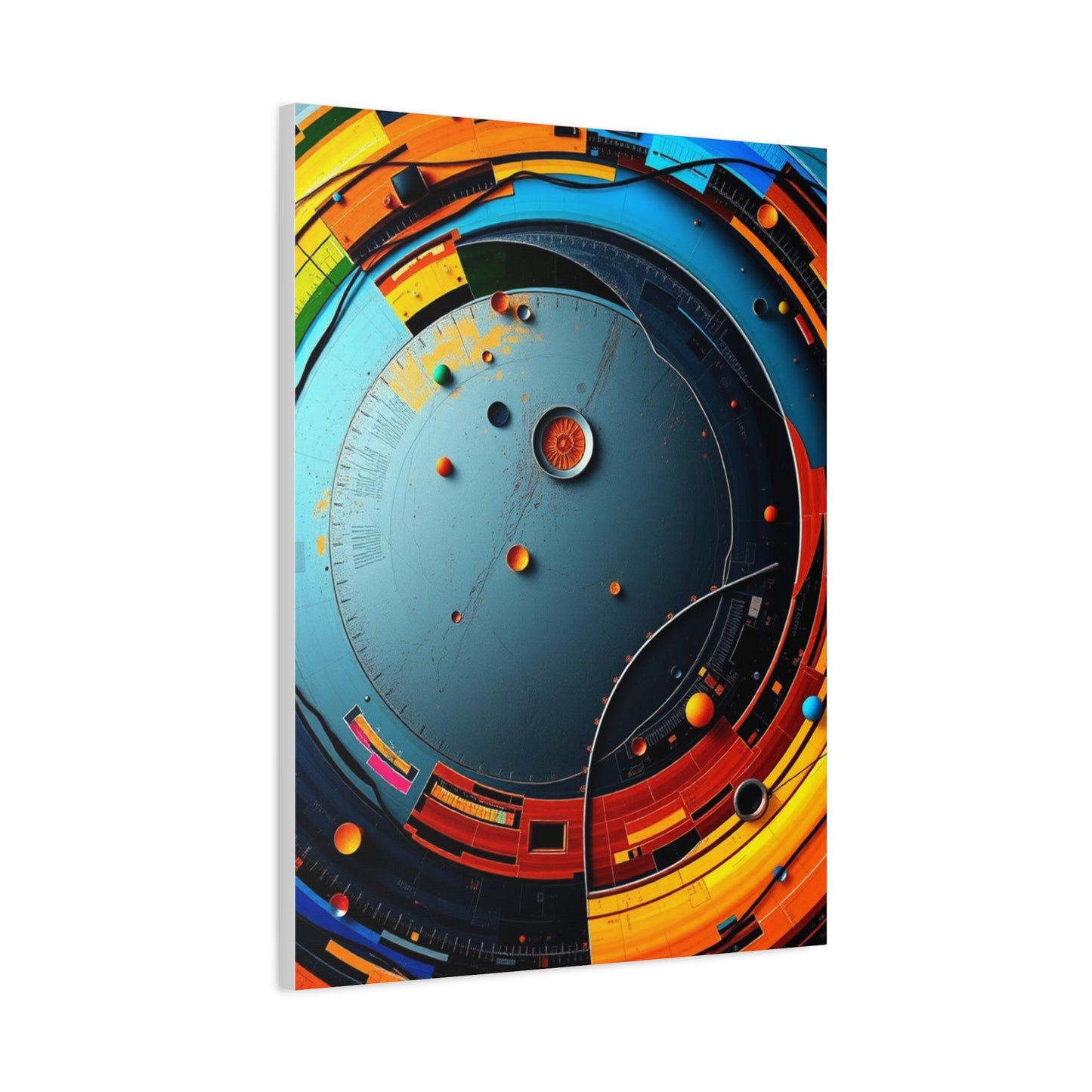 Supreme Circular Abstract Art Collection Wall Art & Canvas Print