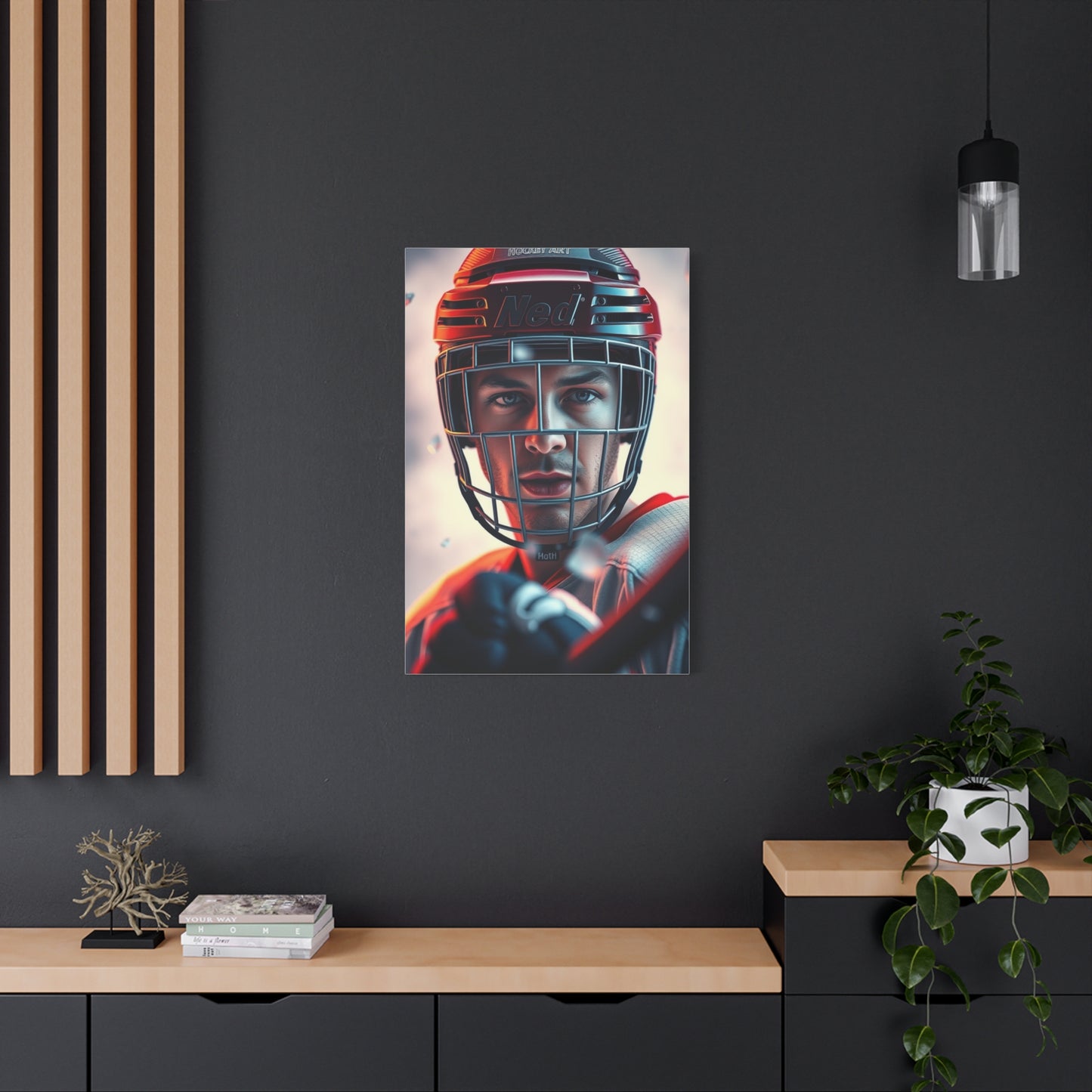 Masterpiece Hockey Art Vision Wall Art & Canvas Print
