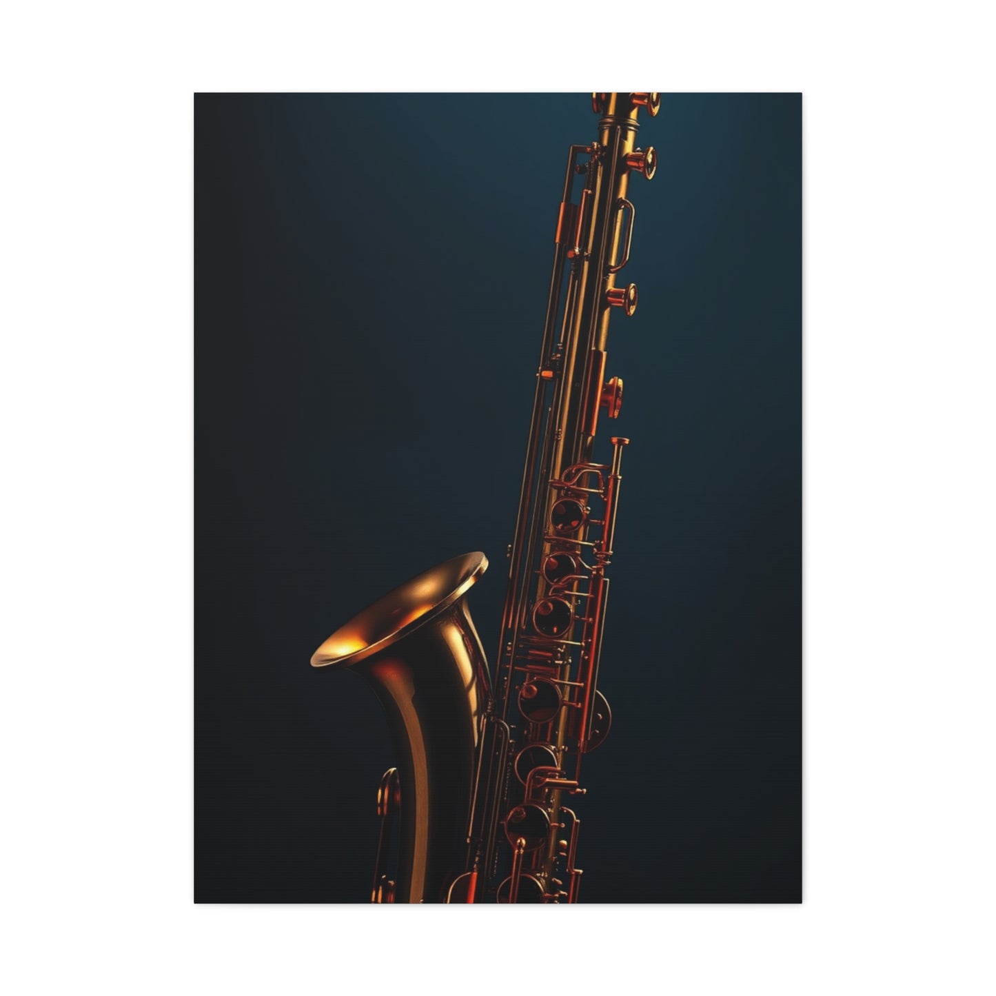 Saxophone Art Supreme Gallery Wall Art & Canvas Print