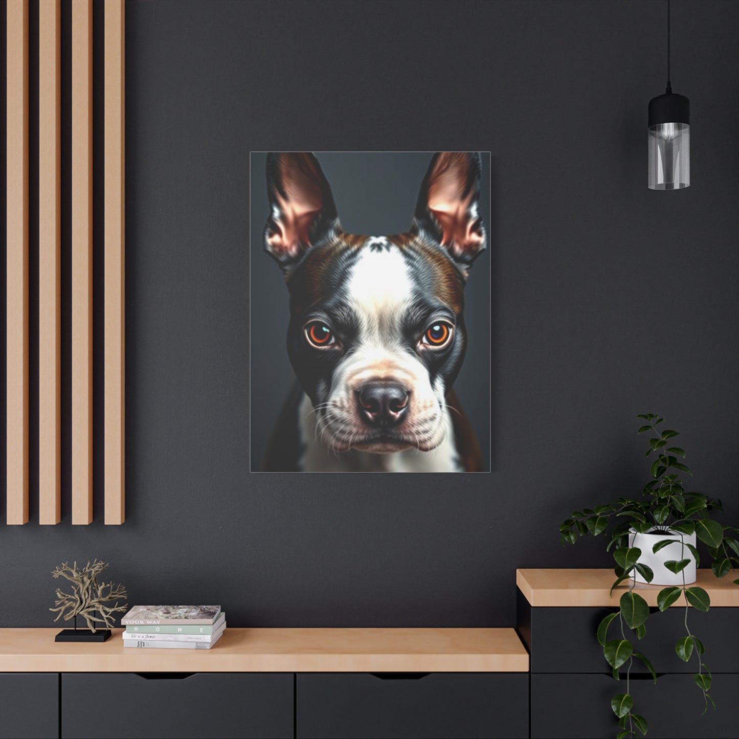 Supreme Boston Terrier Art Collection Wall Art & Canvas Print