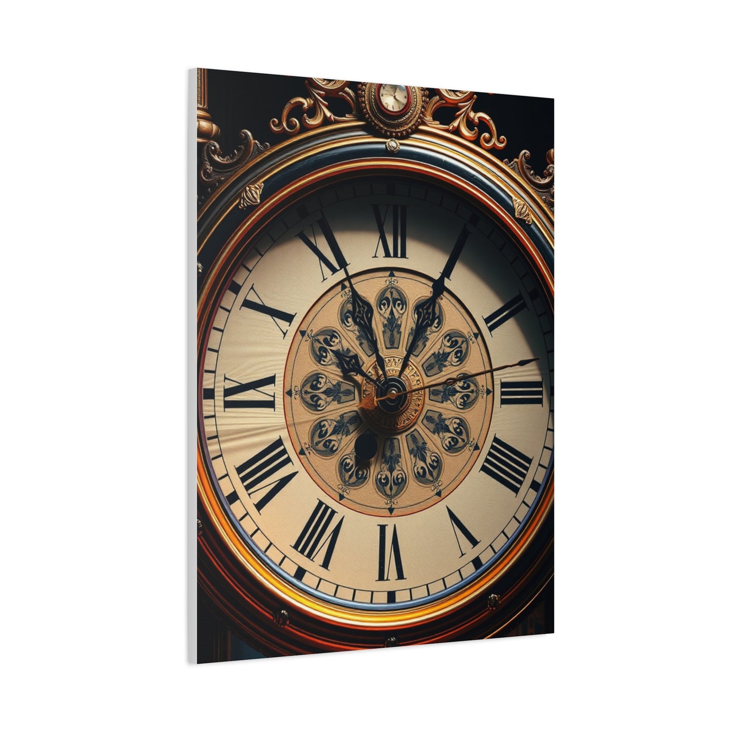 Masterpiece Clock Art Vision Wall Art & Canvas Print