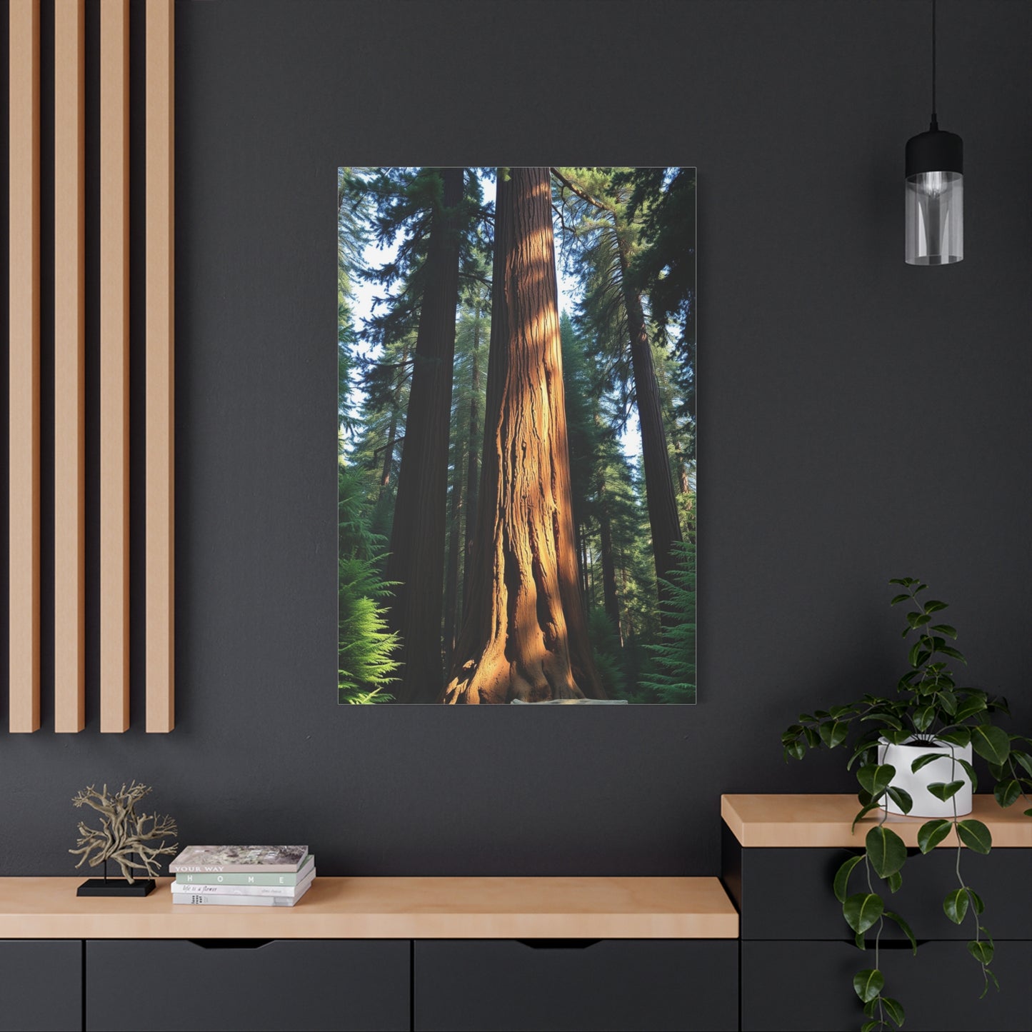 Supreme Redwood Tree Art Collection Wall Art & Canvas Print