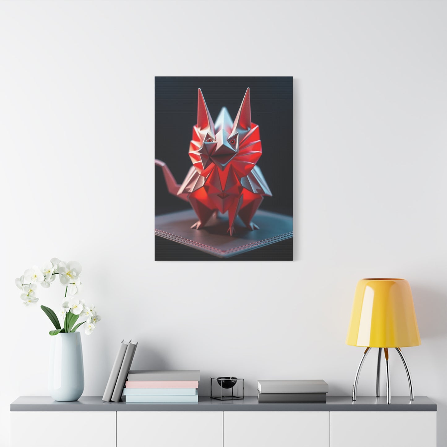 Origami Reverie Canvas Wall Art & Canvas Print