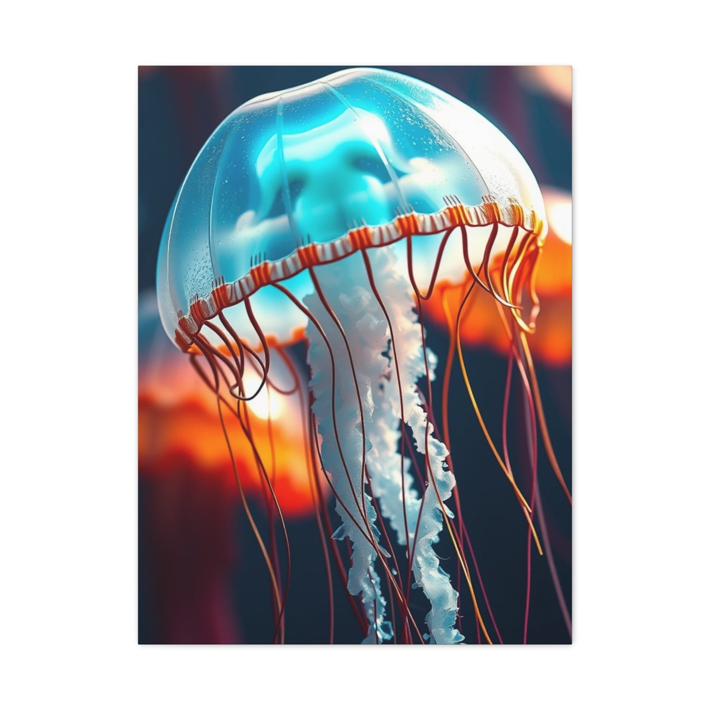 Jellyfish Art Luxury Canvas Wall Art & Canvas Print