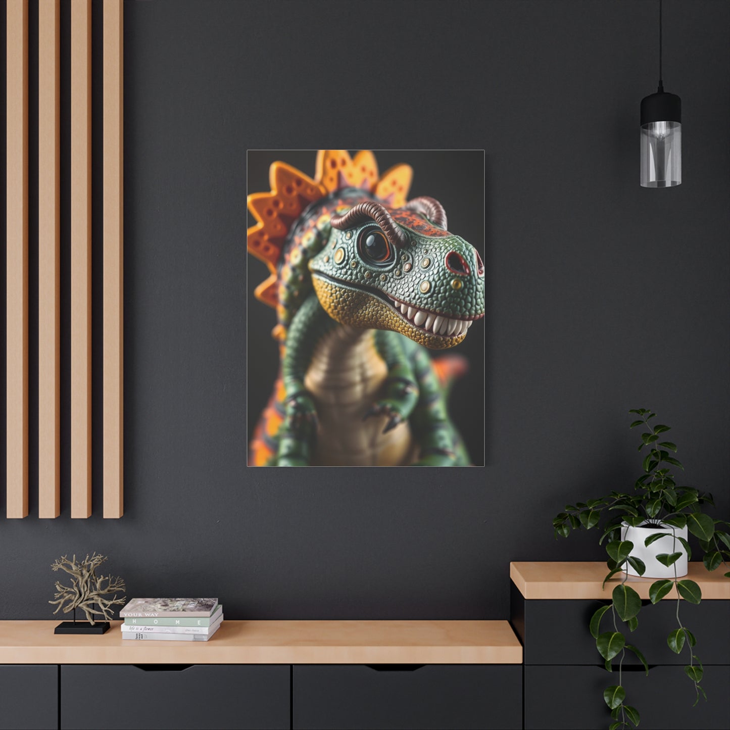 Masterpiece Kid’s Dinosaur Art Vision Wall Art & Canvas Print