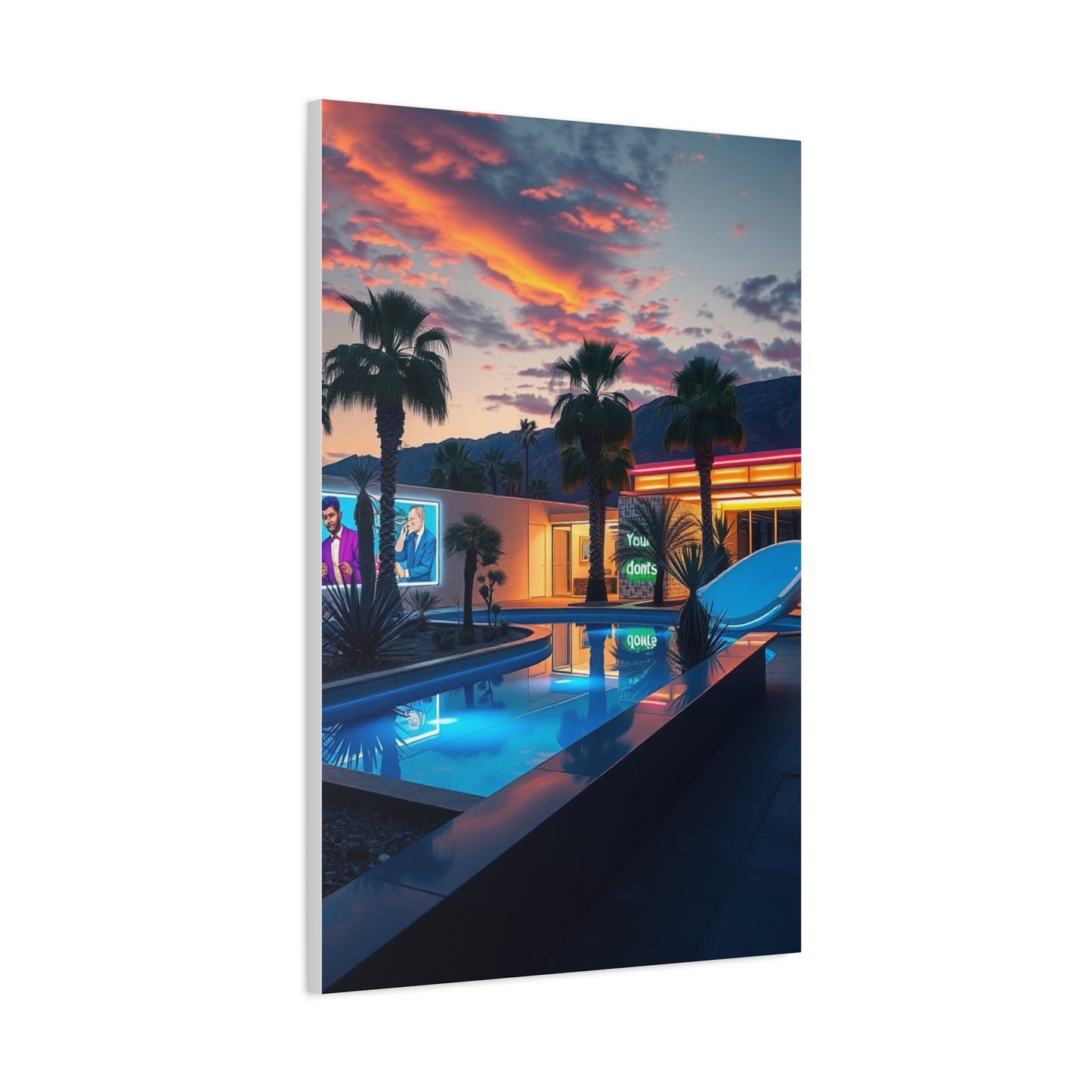 Masterpiece Palm Springs Art Vision Wall Art & Canvas Print