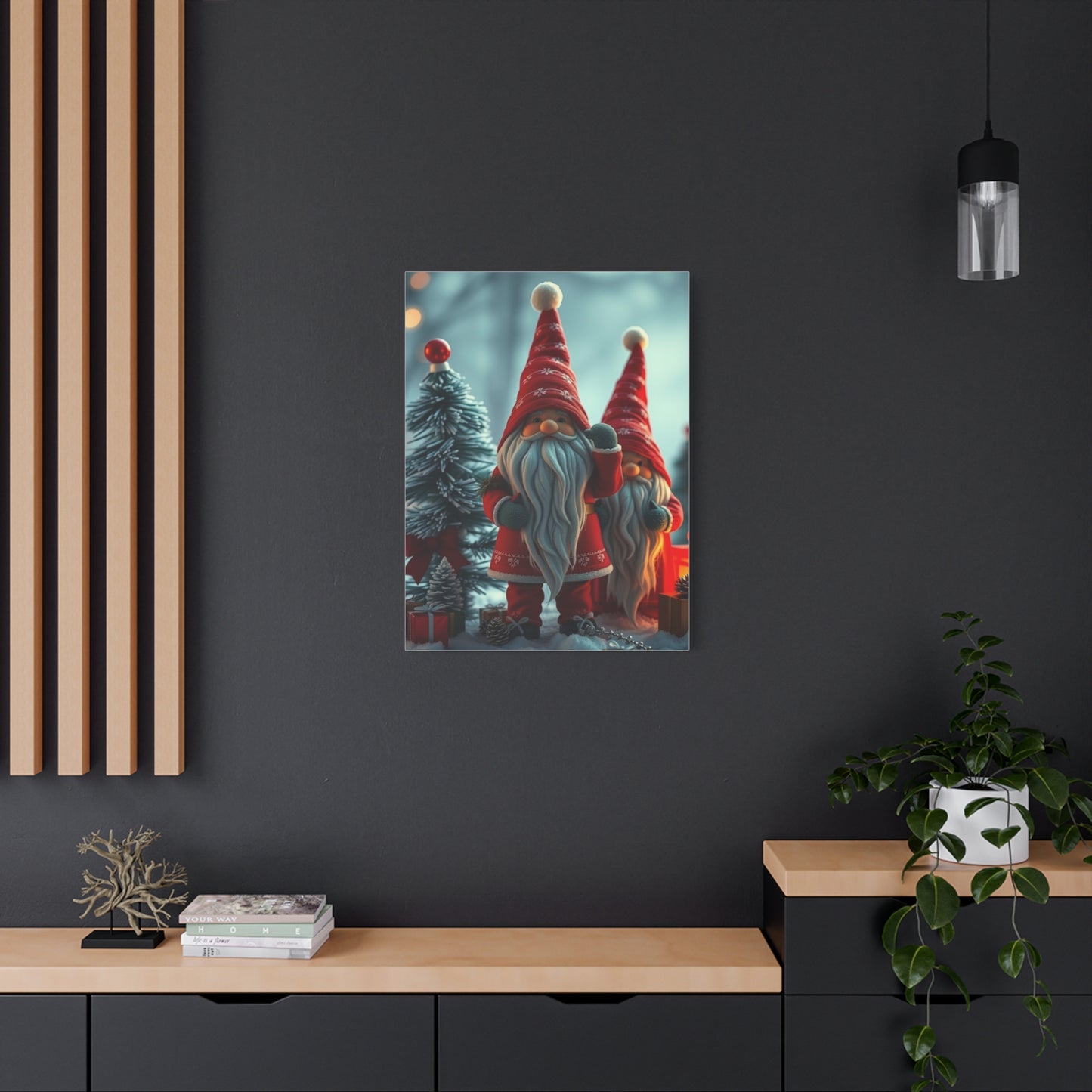 Supreme Christmas Gnome Art Collection Wall Art & Canvas Print
